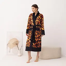 Кімоно жіноче з плюшевого велюру Kimono Сonfidence 18398 XL
