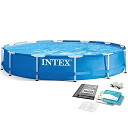 Каркасний басейн Intex Metal Frame Pool 28210 366 x 76 см - мініатюра 2