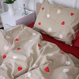 Підковдра MirSon 17-4750 Multicolored hearts бязь 110х140 см (2200008933494) - мініатюра 3