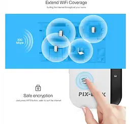 Усилитель сигнала Wi-Fi PIX-LINK LV-WR03 - мініатюра 4
