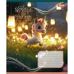 Набір зошитів 1 Вересня Unicorn A5 в лінію 12 аркушів 25 шт. (768128) - мініатюра 2