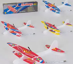 Літак з електромотором F 32102/16042 (200) TK GROUP, акумулятор, USB кабель, 4 кольори, в коробці