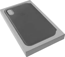 Чохол-книжка Apple Book Cover Case iPhone X Dark Gray