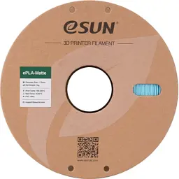 Пластик для 3D-принтера eSUN ePLA-Matte, 1,75мм, 1кг, blue (ePLA-Matte-P175LU1) - мініатюра 3