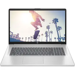 Ноутбук HP 17.3 17-cp2046ua FHD IPS/Ryzen 5 7520U/16GB/512SSD/Radeon/W11H/Silver (D16F6EA)
