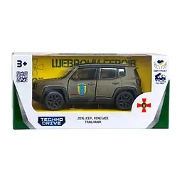 Автомодель серії "Шеврони Героїв" JEEP RENEGADE TRAILHAWK – "АЙДАР" TechnoDrive 250351W - мініатюра 10