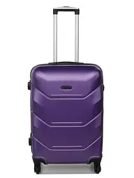 Валіза середня M Madisson Snowball 32303 пластикова 70л Фіолетовий - мініатюра 2