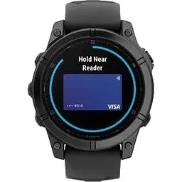 Смарт-годинник Garmin Fenix E 47mm AMOLED Slate Gray Steel with Black Silicone Band (010-03025-03/01/13) - мініатюра 10