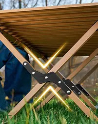 Розкладний стіл SpringFun M 90×60×45см кемпінговий портативний стіл для туризму - мініатюра 5