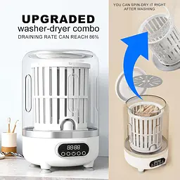 Пральна міні-машинка 3 в 1 Laundry Cup для дому ∙ Компактна портативна пральна машинка Laundry Cup - мініатюра 4