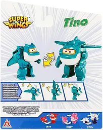 Ігрова фігурка-трансформер Super Wings Transforming Тіно (Tino) 12.5 см (EU780237) - мініатюра 2