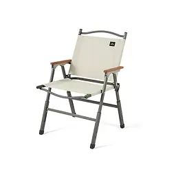 Крісло складане Naturehike CNK2550JJ010, сталь, бежевий