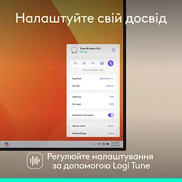 Bluetooth-гарнітура Logitech Zone Wireless 2 ES Off-White (981-001508) - мініатюра 9