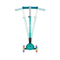 Самокат Globber Primo foldable plus lights, колеса з підсвічуванням, зелений (439-107) - мініатюра 6