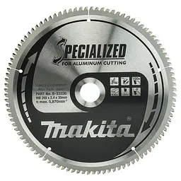 Диск пиляльний по алюмінію 260х30 мм 100T Makita SPECIALIZED B-33336