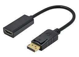 Адаптер STLab DisplayPort Male - HDMI Female, 1080P чорний