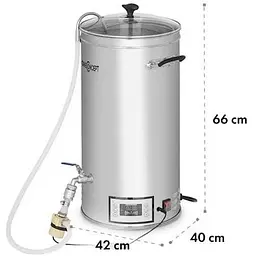 Пивоварня OneConcept hops God mash kettle 30 л (10033078) - мініатюра 4