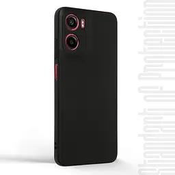 Чехол-накладка для смартфона Motorola G05/E15, противоударный, силиконовый, термополиуретановый (ТПУ), с защитой камеры и корпуса, черный, защита всего корпуса, ArmorStandart (ARM82997) - мініатюра 2