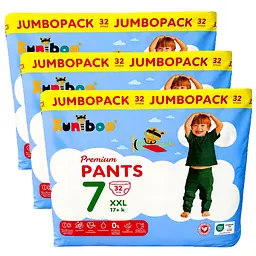 Трусики Kuniboo Premium 7 XXL (17 + кг), 96 шт