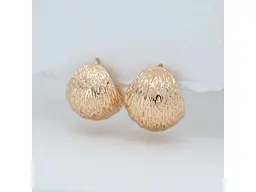 Сережки Xuping гвоздики DGS Жасмин 1111 17х17мм 9.2г позолота 18К