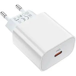Зарядний пристрій HOCO C76A Plus Speed Source USB-C PD20W White (6931474746917) - мініатюра 2