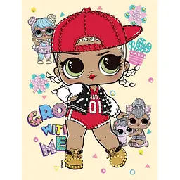 Алмазна мозаїка L.O.L. Surprise! SWAG AML1196 15x20 см