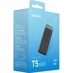 Зовнішній SSD накопичувач Samsung T5 EVO 4TB (MU-PH4T0S/EU) [97931] - мініатюра 8
