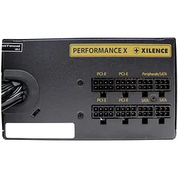 Блок живлення 750W Xilence XP750MR9.2 Performance X+ ATX 3.0 80+ Золотистий, 140mm, Semi-Modular, Retail Box - мініатюра 7
