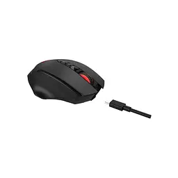 Мишка A4Tech Bloody R80 Plus Wireless/USB Black Skull (4711421003018) - мініатюра 3