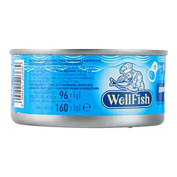 Уцінка. Тунець шматочками WellFish у власному соку 160 г - мініатюра 3
