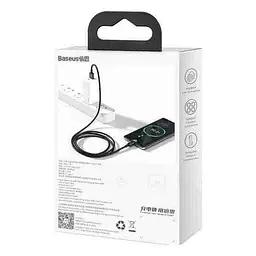 Кабель Baseus Superior Series Fast Charging USB to USB-C 66W 1m (CATYS-01) Black [67658] - мініатюра 7