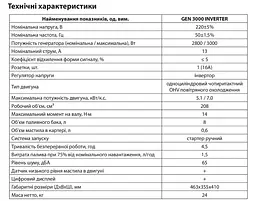 Генератор інверторний Aruna GEN 3000 INVERTER - мініатюра 3