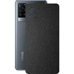 Захисна плівка StatusSKIN для Vivo X60 5G Корпус Вініл Шкіра чорна