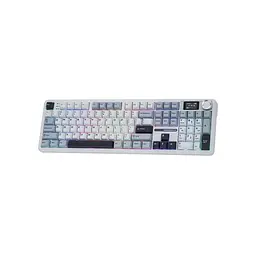 Клавіатура Aula F108 Pro Reaper Switch USB/Bluetooth/2.4G White (6978080501318) - мініатюра 3