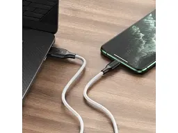 Кабель Borofone BX42 Encore USB Type-A to Lightning 1m White (6931474736734) - мініатюра 2