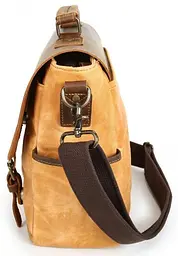Діловий портфель у поєднанні зі шкірою 20120 Vintage рудий - мініатюра 4