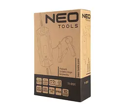 Зарядний пристрій 4A/70Вт 3-120А·год для STD/AGM/GEL/LiFePO4 Neo Tools avt0001186 - мініатюра 3