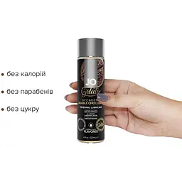 Змазка на водній основі System JO Gelato Double Chocolate (120 мл) - мініатюра 2
