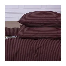Наволочка MirSon Ranforce Elite 17-0617 Stripe Brown 50х70 см (2200008202101) - мініатюра 2