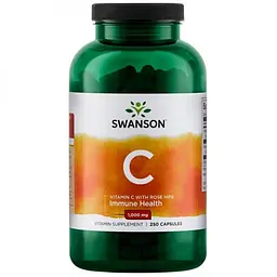 Витамин С с шиповником Vitamin C with Rose Hips 1000 mg 250 caps