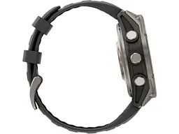 Смарт-годинник Garmin Fenix 8 Pro 47 mm AMOLED Titanium with Graphite/Black (010-03198-10/11) - мініатюра 6