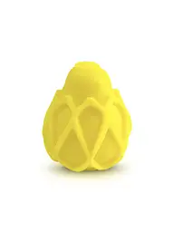 Мастурбатор-яйце Gegg Yellow, 6.5х5 см - мініатюра 5