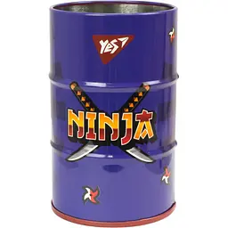 Стакан для ручок метал. Yes 470503 Ninja(50) - мініатюра 2