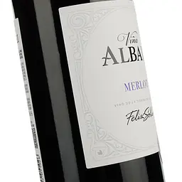Вино Vina Albali Felix Solis Merlot червоне сухе 0.75 л - мініатюра 3