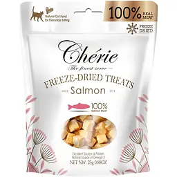 Ласощі для котів Pettric Cherie Freeze Dried Treats Salmon 25 г