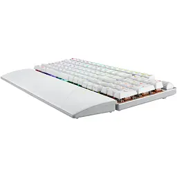 Клавіатура Asus ROG Strix Scope II RX Optical White [90MP03S0-BKUA30] [126947] - мініатюра 3