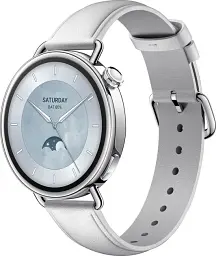 Смарт-годинник Xiaomi Watch S4 41mm Leather Strap White (BHR07VUGL)