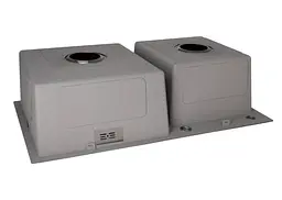 Кухонна мийка Lidz H7843 PVD 3.0/1.0 мм LDH7843BPVD45586 - мініатюра 4