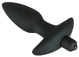 Анальна пробка Black Velvet Medium 15 см (чорний) - мініатюра 2