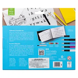 Набір для каліграфії Calligraphy Compendium (4 ручки 5 пер 18 картриджів конвертер папір) Manuscript - мініатюра 2
